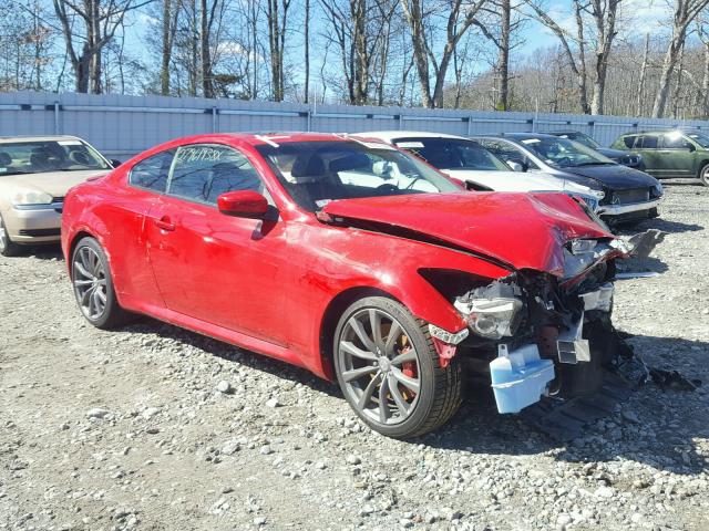 JNKCV64E88M125967 - 2008 INFINITI G37 BASE RED photo 1