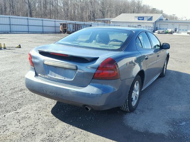 2G2WP552271165600 - 2007 PONTIAC GRAND PRIX TURQUOISE photo 4