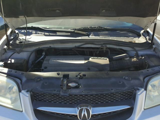 2HNYD18802H543297 - 2002 ACURA MDX TOURIN SILVER photo 7