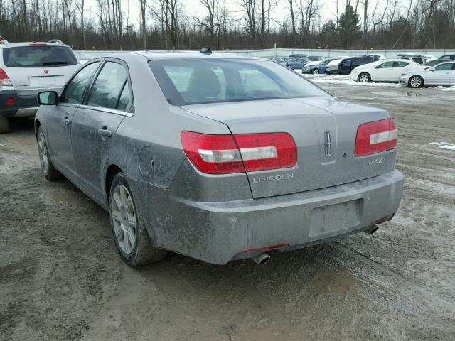 3LNHM26T99R619113 - 2009 LINCOLN MKZ GRAY photo 3