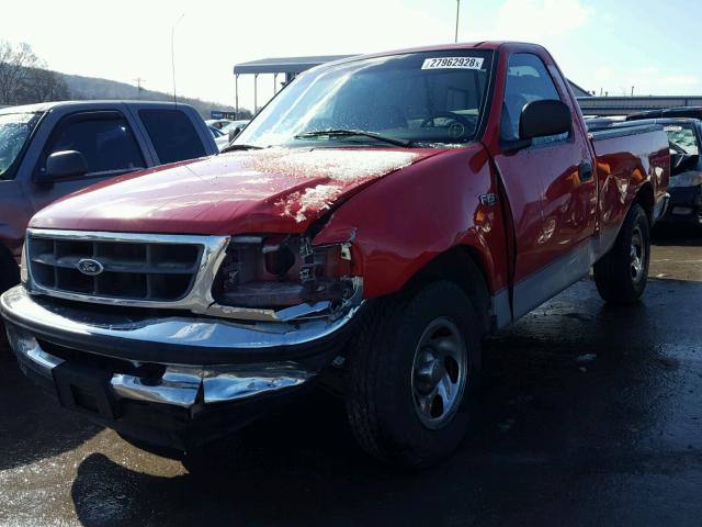 1FTZF1720WNB33145 - 1998 FORD F150 RED photo 2