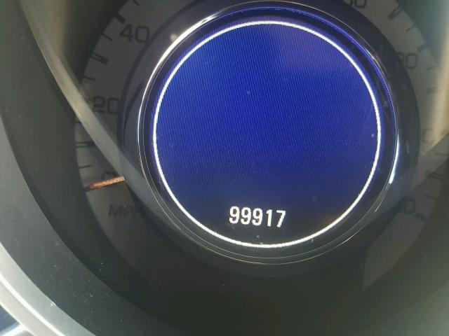 3GYFNBEY9AS592833 - 2010 CADILLAC SRX PERFOR 栗色 照片 8