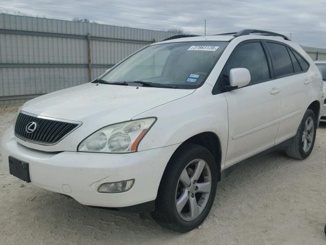 JTJGA31U450052055 - 2005 LEXUS RX 330 WHITE photo 2