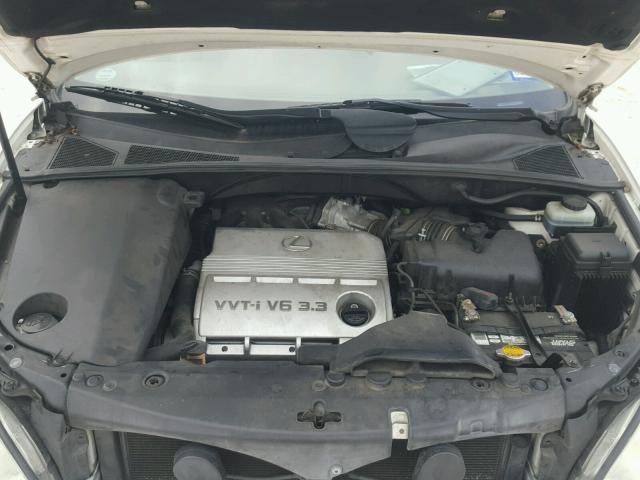 JTJGA31U450052055 - 2005 LEXUS RX 330 WHITE photo 7