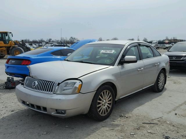 1MEHM42166G614604 - 2006 MERCURY MONTEGO PR SILVER photo 2