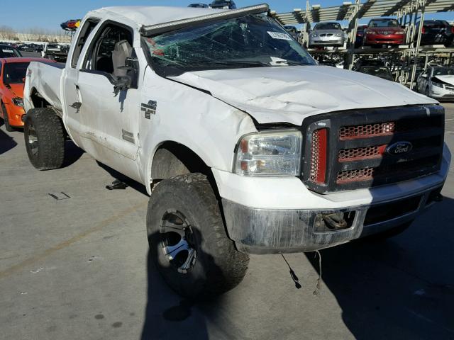 1FTWX31P85EC92476 - 2005 FORD F350 SRW S WHITE photo 1