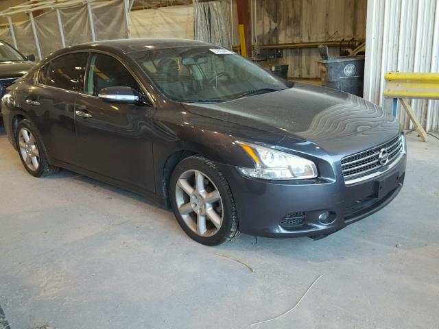 1N4AA5AP8AC871101 - 2010 NISSAN MAXIMA S GRAY photo 1