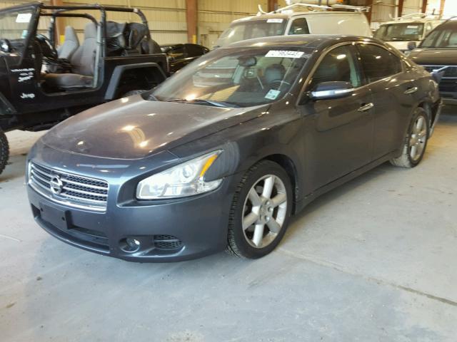 1N4AA5AP8AC871101 - 2010 NISSAN MAXIMA S GRAY photo 2