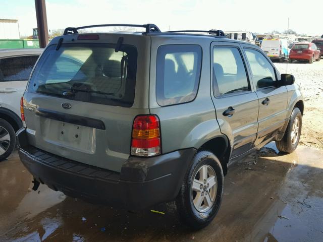 1FMYU02Z65KC05865 - 2005 FORD ESCAPE XLS GRAY photo 4