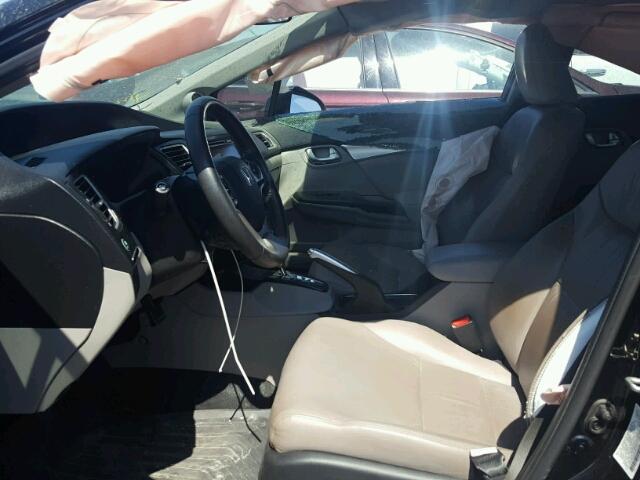 2HGFB2F93FH522455 - 2015 HONDA CIVIC EXL 黑色 照片 5