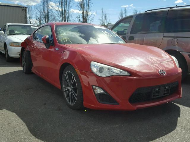 JF1ZNAA18D1721100 - 2013 TOYOTA SCION FR-S RED photo 1