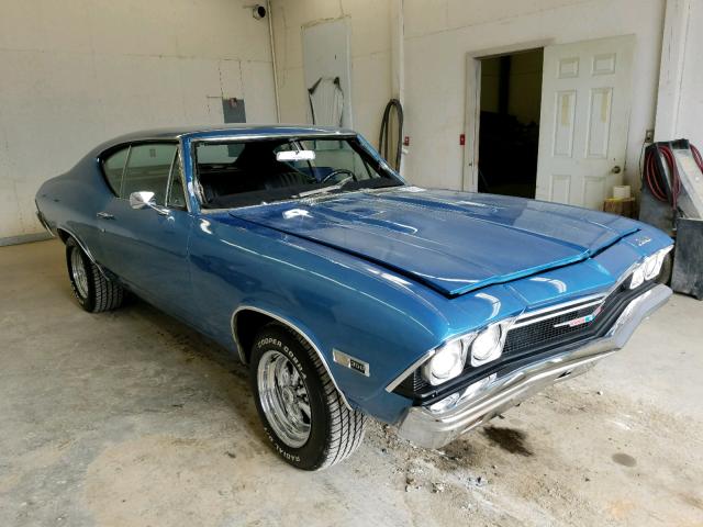 136378K133045 - 1968 CHEVROLET CHEVELLE BLUE photo 1