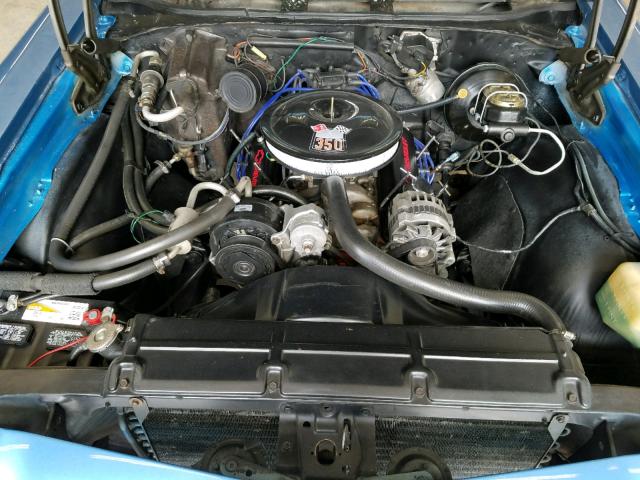 136378K133045 - 1968 CHEVROLET CHEVELLE BLUE photo 7