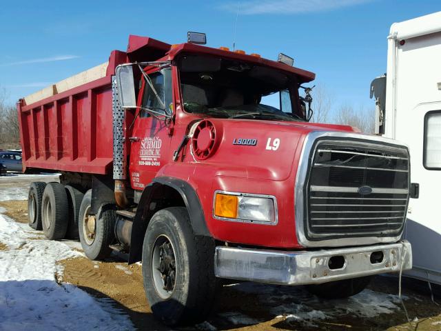 1FDZY90T4KVA39125 - 1989 FORD L-SERIES L RED photo 1