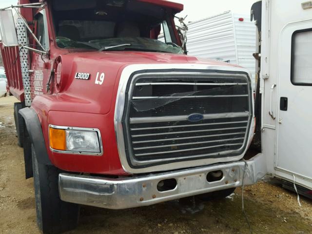 1FDZY90T4KVA39125 - 1989 FORD L-SERIES L RED photo 7