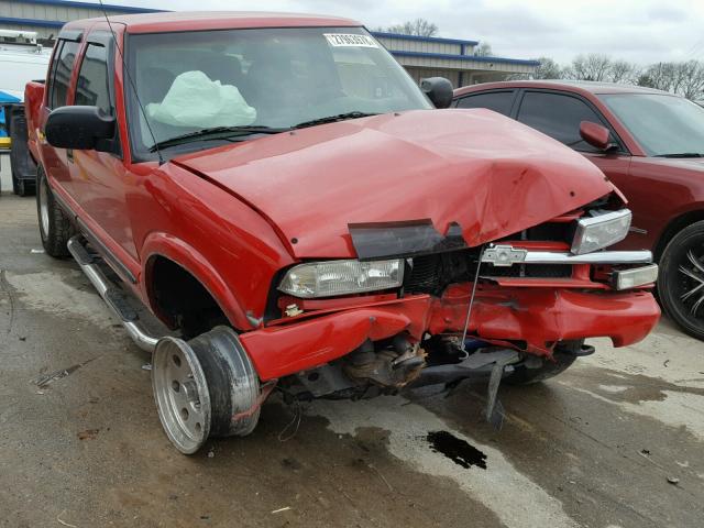 1GCDT13X93K131489 - 2003 CHEVROLET S TRUCK S1 RED photo 9