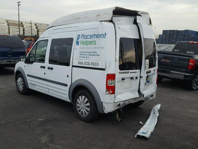 NM0LS7DN5DT176372 - 2013 FORD TRANSIT CO WHITE photo 3