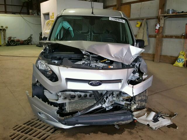 NM0LS7F77F1189511 - 2015 FORD TRANSIT CO GRAY photo 9