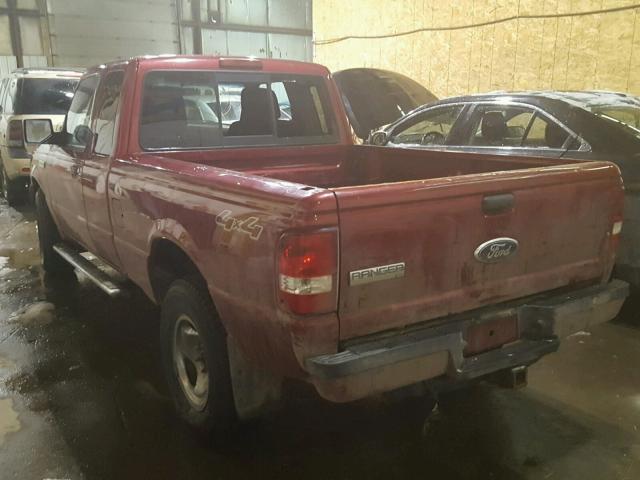 1FTLR4FE6APA74187 - 2010 FORD RANGER SUP BURGUNDY photo 3