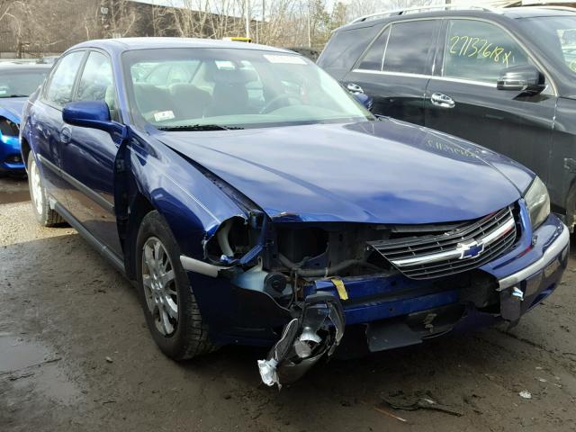 2G1WF52E259230451 - 2005 CHEVROLET IMPALA BLUE photo 1