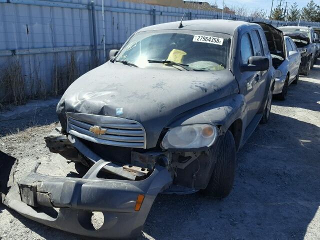 3GNDA13D18S599456 - 2008 CHEVROLET HHR LS GRAY photo 2