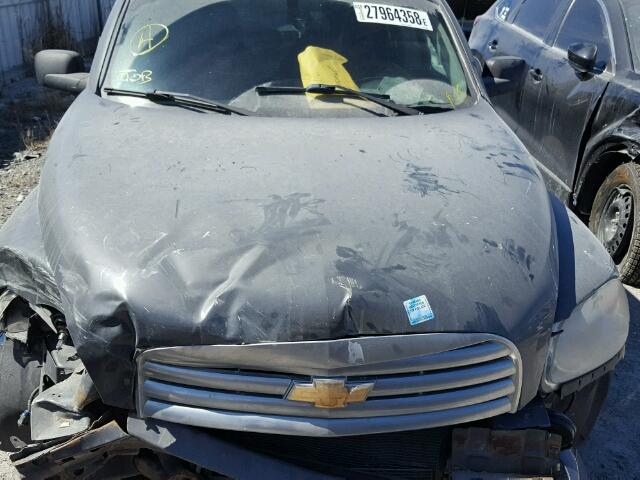 3GNDA13D18S599456 - 2008 CHEVROLET HHR LS GRAY photo 7