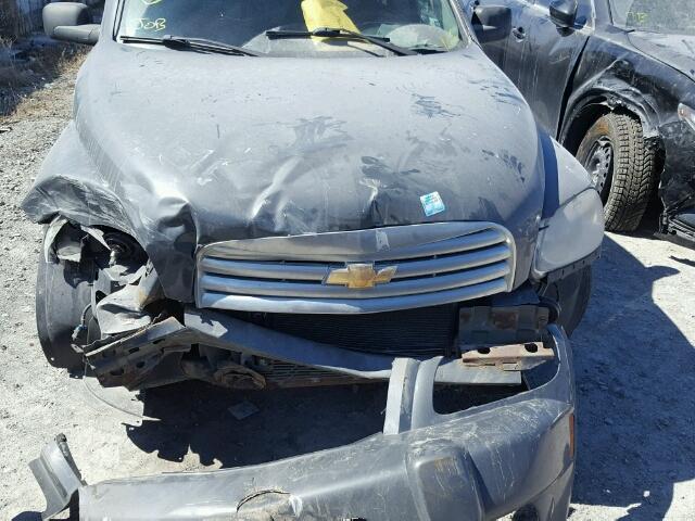 3GNDA13D18S599456 - 2008 CHEVROLET HHR LS GRAY photo 9