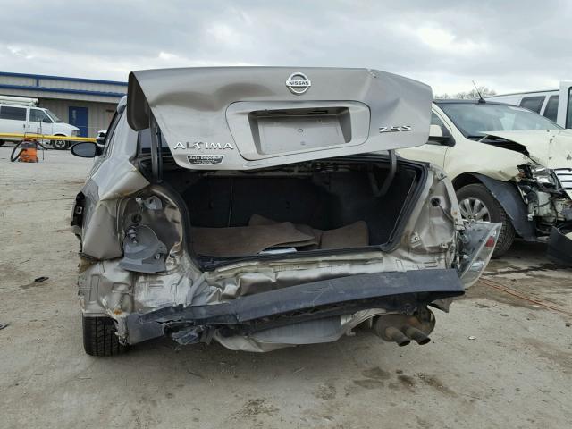 1N4AL11D76N385738 - 2006 NISSAN ALTIMA S TAN photo 9