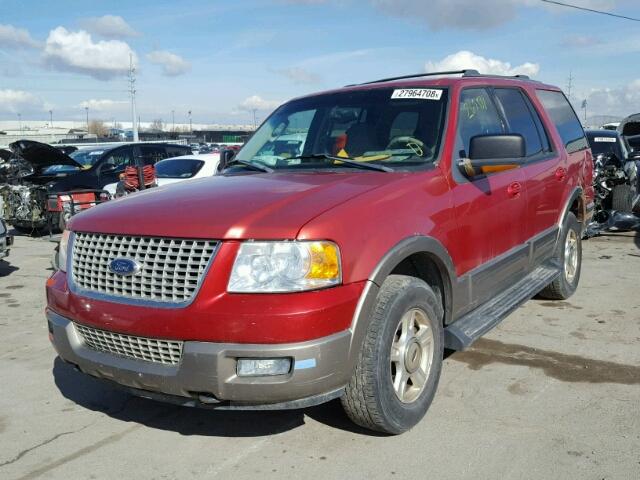 1FMPU18L23LA67947 - 2003 FORD EXPEDITION RED photo 2