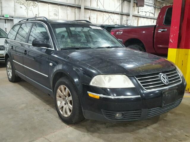 WVWVD63B23E178591 - 2003 VOLKSWAGEN PASSAT GLS BLACK photo 1