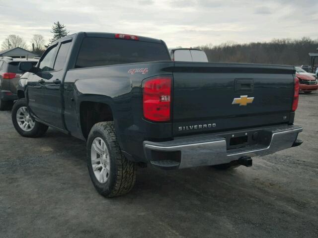 1GCVKREH4EZ317771 - 2014 CHEVROLET SILVERADO GREEN photo 3