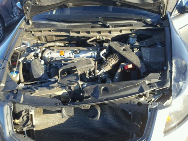 1HGCP2F3XCA098380 - 2012 HONDA ACCORD LX GRAY photo 7