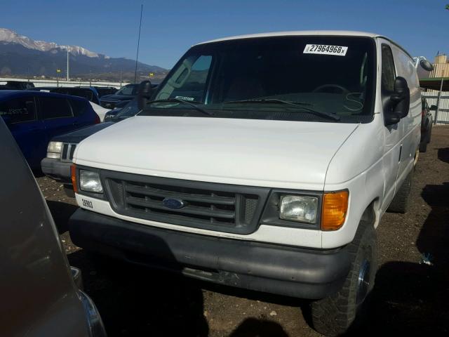 1FTSE34L96HB38548 - 2006 FORD ECONOLINE WHITE photo 9