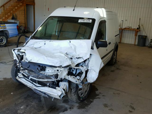 NM0LS7AN0DT137421 - 2013 FORD TRANSIT CO WHITE photo 2