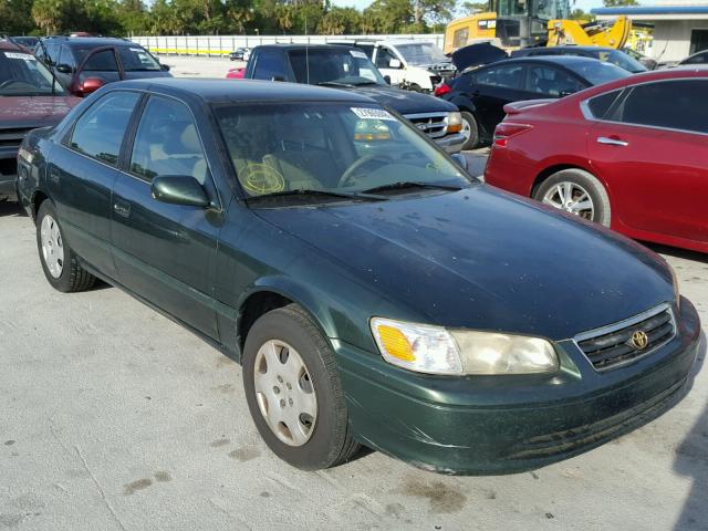 4T1BG22K41U823468 - 2001 TOYOTA CAMRY CE GREEN photo 1