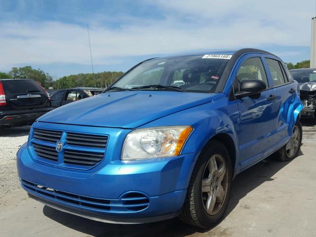 1B3HB28BX8D775085 - 2008 DODGE CALIBER BLUE photo 2