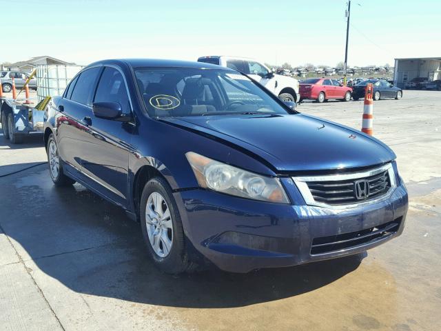 JHMCP26478C008264 - 2008 HONDA ACCORD LXP BLUE photo 1