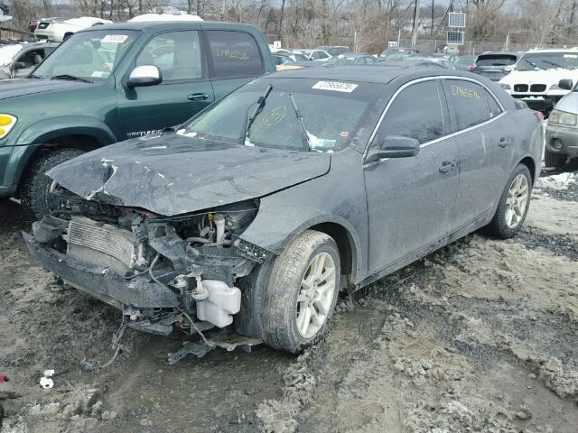 1G11F5RR2DF103854 - 2013 CHEVROLET MALIBU 2LT BLACK photo 2