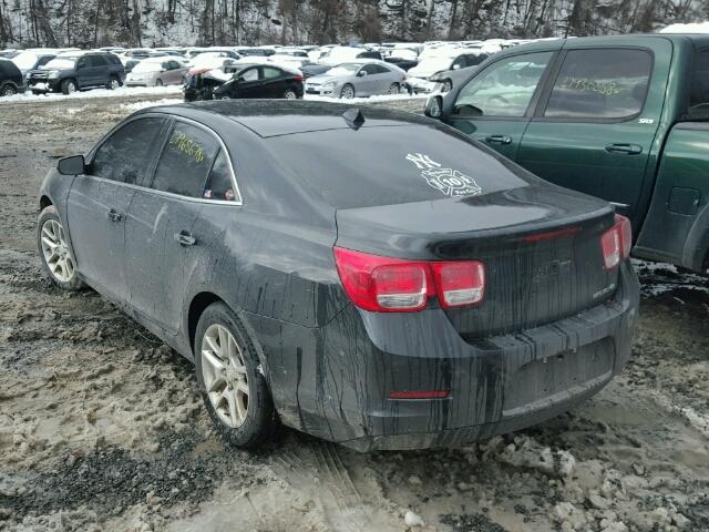 1G11F5RR2DF103854 - 2013 CHEVROLET MALIBU 2LT BLACK photo 3