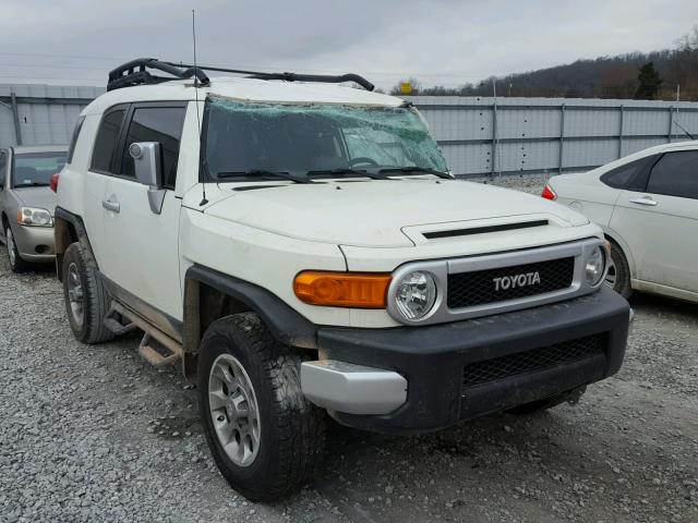 JTEBU4BF0DK152078 - 2013 TOYOTA FJ CRUISER WHITE photo 1