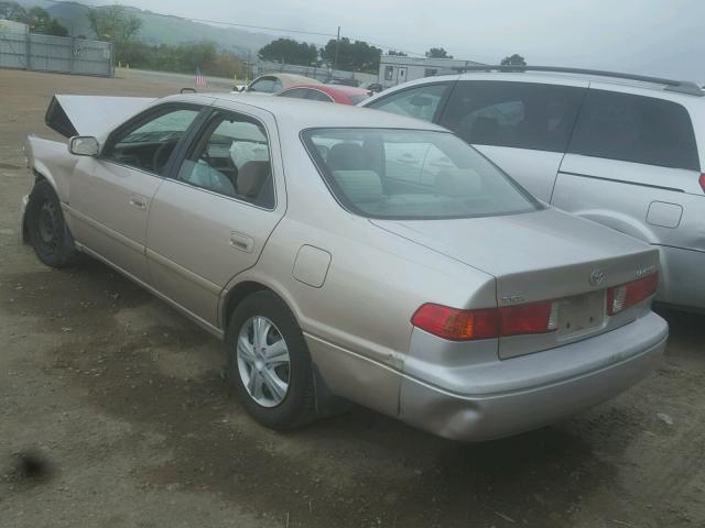 4T1BG22K91U807749 - 2001 TOYOTA CAMRY CE TAN photo 3