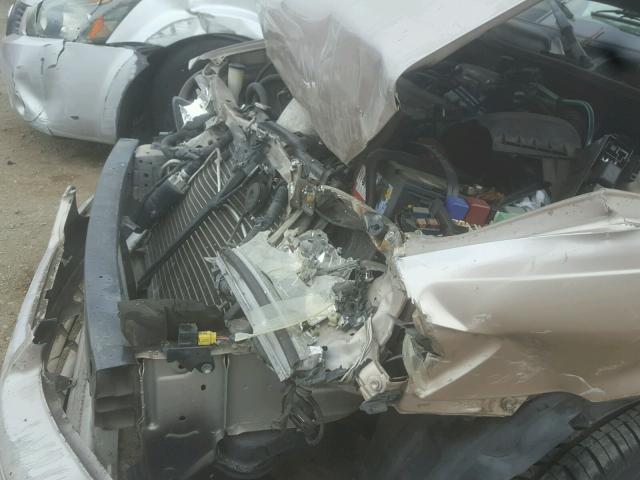 4T1BG22K91U807749 - 2001 TOYOTA CAMRY CE TAN photo 9