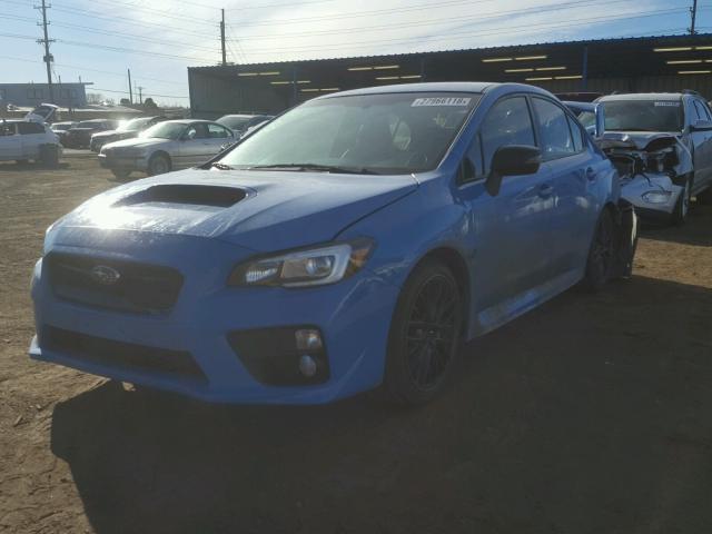 JF1VA2U60G9813864 - 2016 SUBARU WRX STI BLUE photo 2