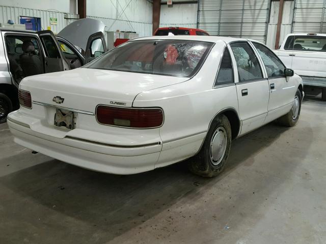 1G1BL52PXRR191290 - 1994 CHEVROLET CAPRICE CL WHITE photo 4