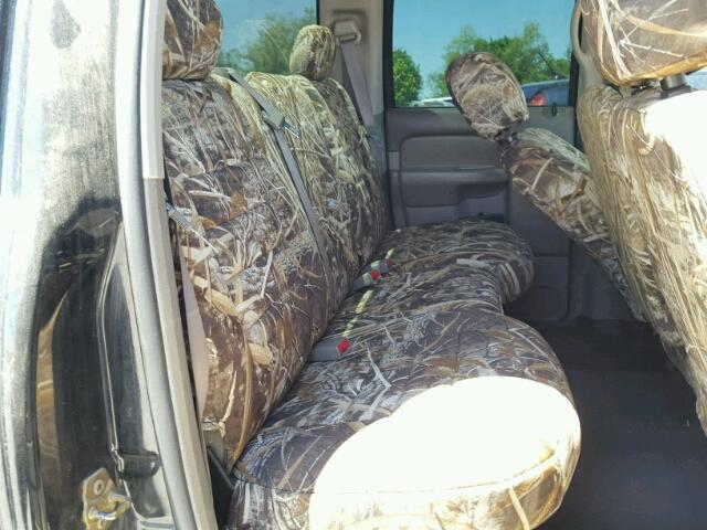 3D7KU28D44G136400 - 2004 DODGE RAM 2500 S შავი ფოტო 6