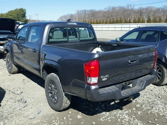 5TFCZ5AN7GX022721 - 2016 TOYOTA TACOMA DOU CHARCOAL photo 3