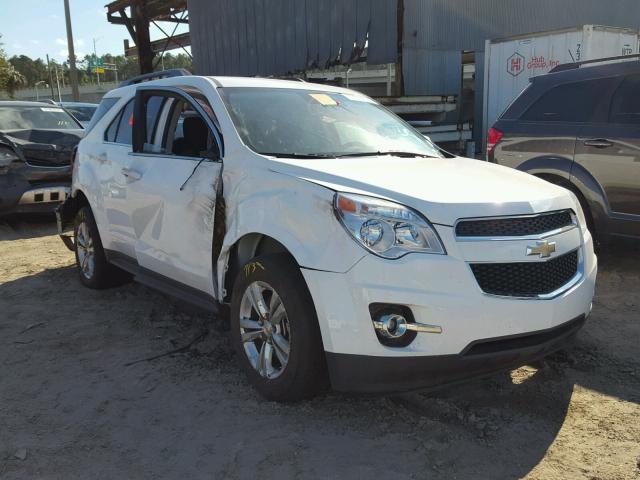 2GNALPEKXC6310447 - 2012 CHEVROLET EQUINOX LT WHITE photo 1