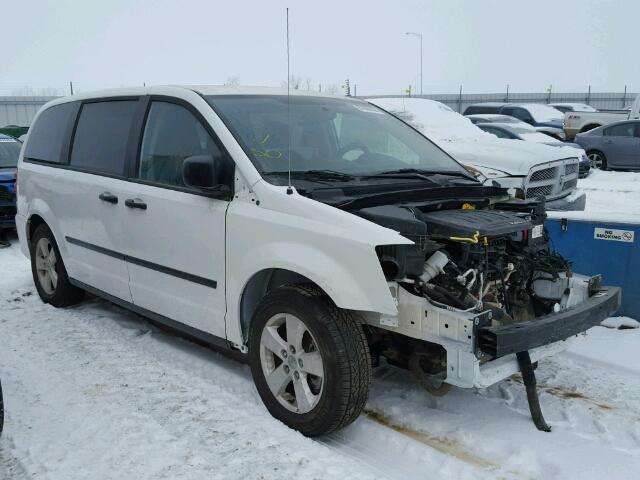 2C4RDGBG5FR734775 - 2015 DODGE GRAND CARA WHITE photo 1