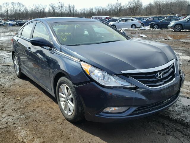 5NPEB4AC2DH534190 - 2013 HYUNDAI SONATA GLS BLUE photo 1