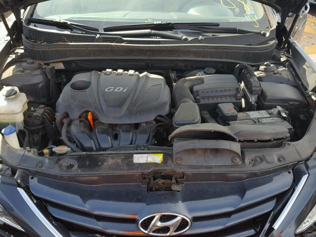 5NPEB4AC2DH534190 - 2013 HYUNDAI SONATA GLS BLUE photo 7